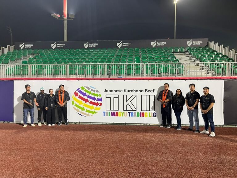 Read more about the article From Plate to Pitch: TKI Wagyu Trading Brings Premium Flavor to Dubai’s Baseball United Cup